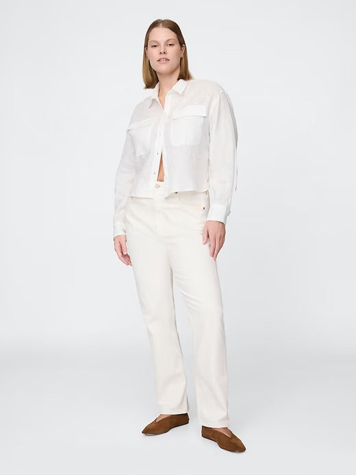Gap Curvy High Rise '90s Straight Jeans