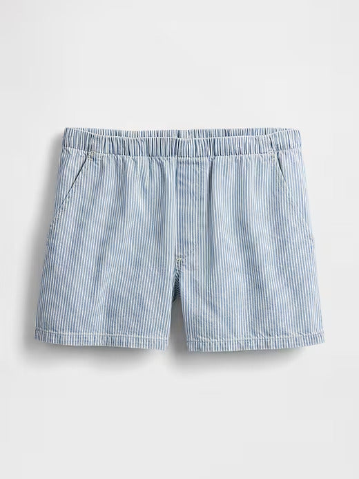 Gap Mid Rise UltraSoft Easy Denim Boxer Shorts
