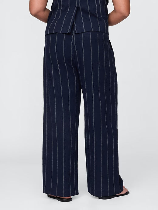 Gap 365 High Rise Linen-Blend Trousers