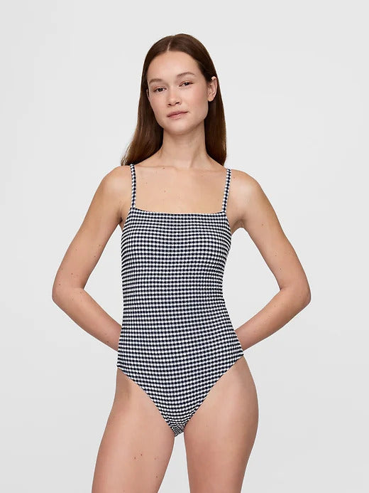 Gap Square-Neck One-Piece Swimsuit