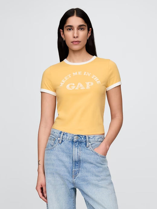 Gap Cotton Jersey Logo Baby T-Shirt