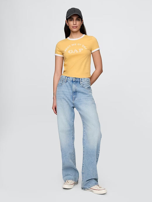 Gap Cotton Jersey Logo Baby T-Shirt