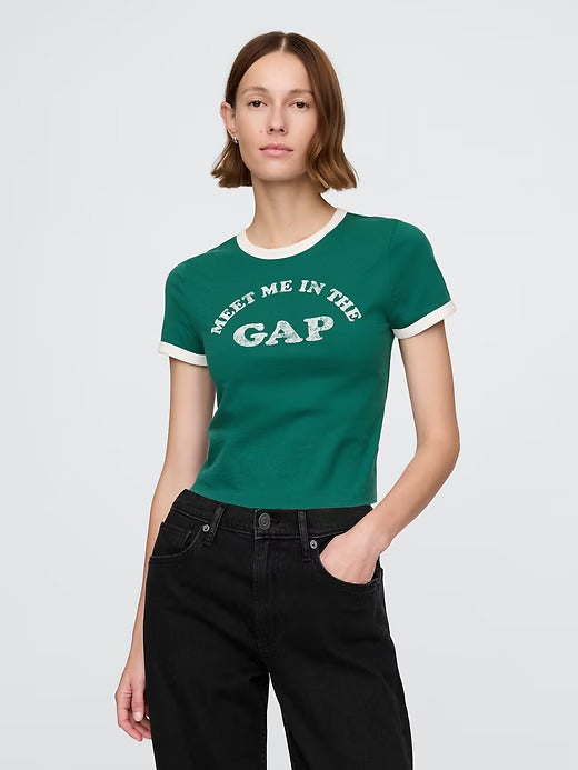 Gap Cotton Jersey Logo Baby T-Shirt
