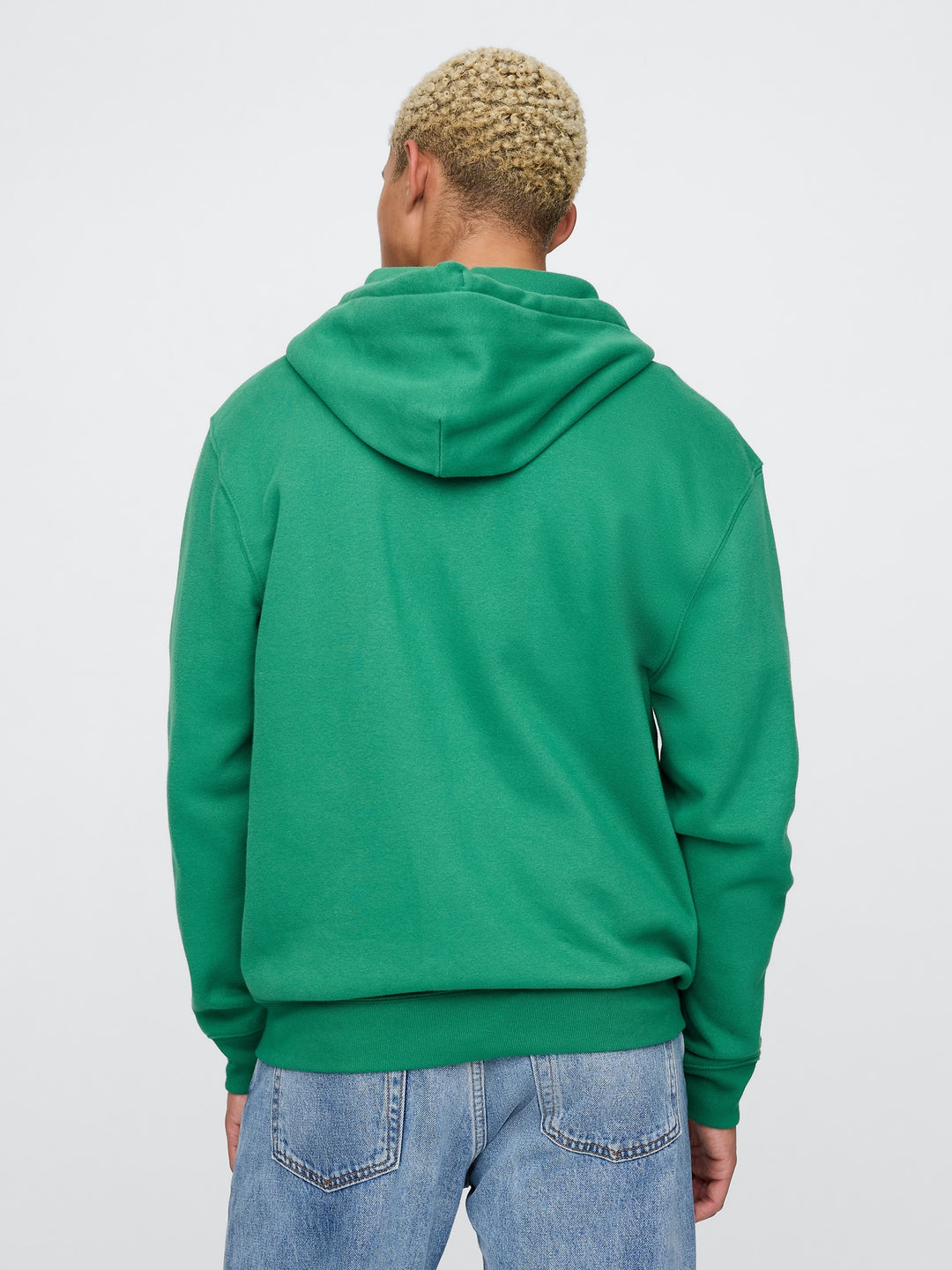 GAP VintageSoft Arch Logo Full-Zip Hoodie