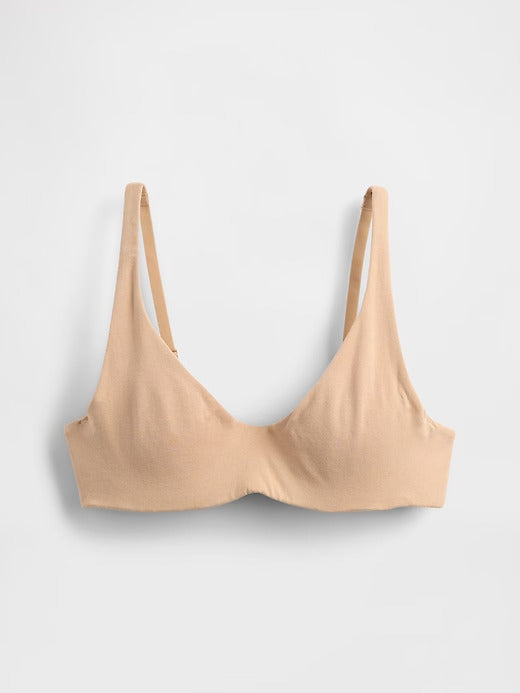 Gap Organic Stretch Cotton Unlined Bra