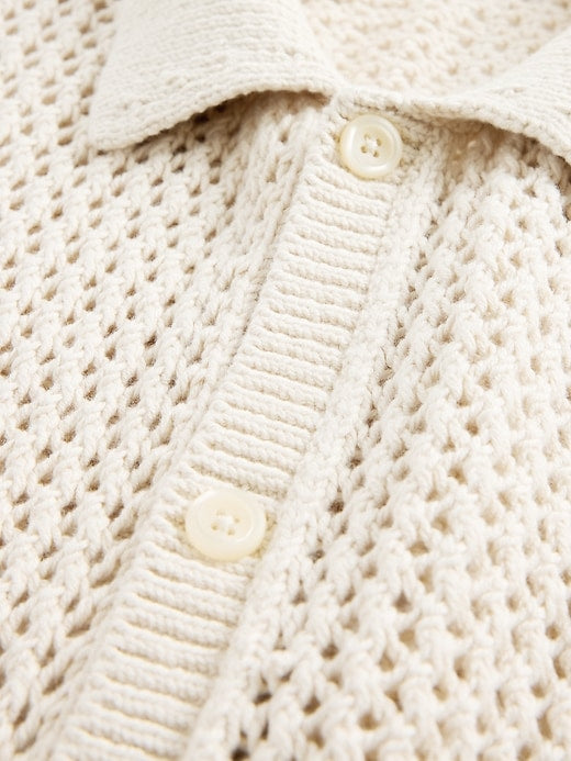 Gap Mesh Sweater Shirt