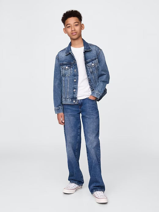 Gap Kids Organic Cotton Icon Denim Jacket