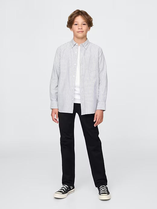 Gap Kids Uniform Straight-Fit Stretch Khakis