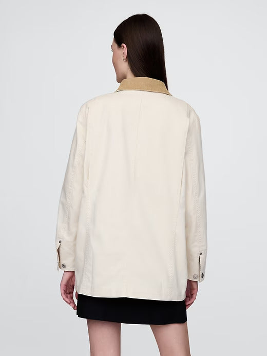 Gap Corduroy-Collar Barn Jacket