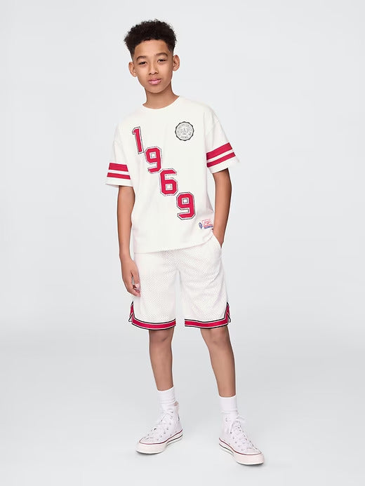 Gap Kids GapFit 8.5" Mesh Pull-On Shorts