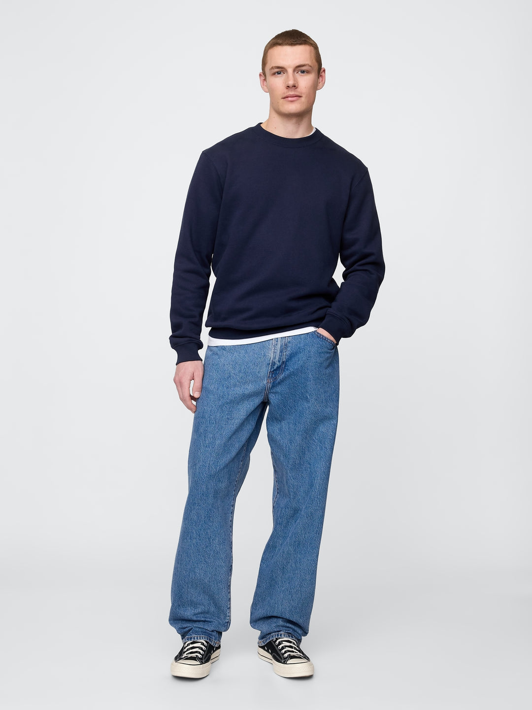 GAP VintageSoft Crewneck Sweatshirt