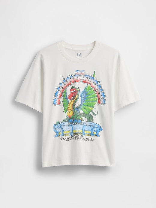 Gap Heavyweight Cropped Nirvana Graphic T-Shirt