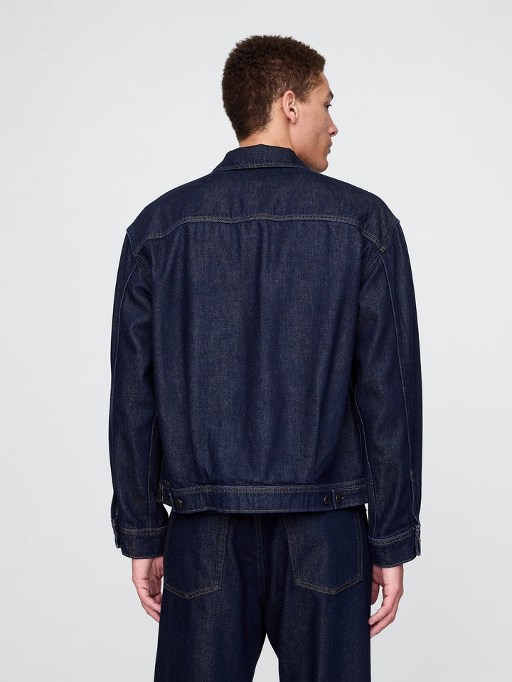 GAP UltraSoft Boxy Icon Denim Jacket
