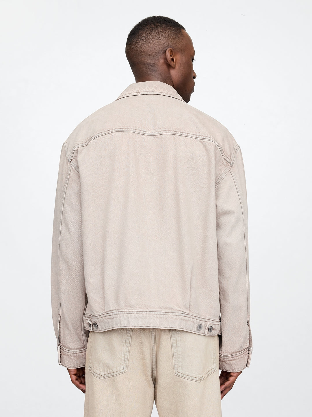 GAP UltraSoft Boxy Icon Denim Jacket