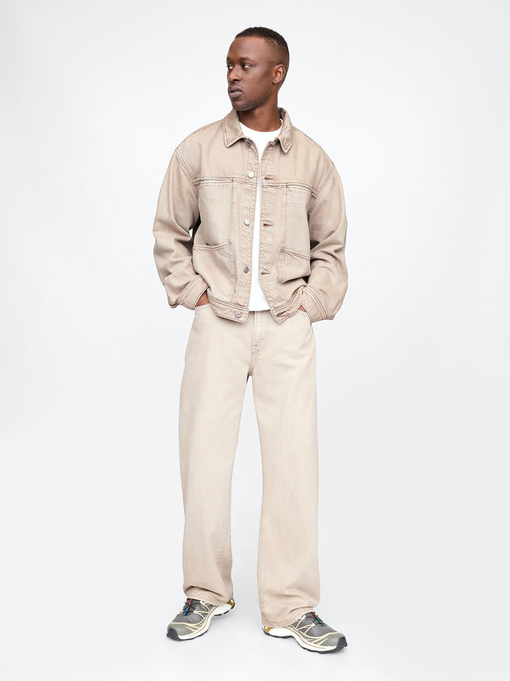 GAP UltraSoft Boxy Icon Denim Jacket