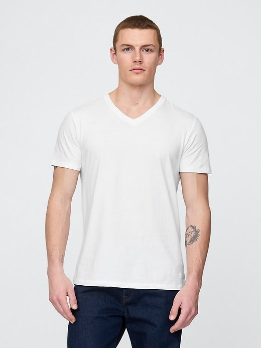 Gap Jersey V-Neck T-Shirt