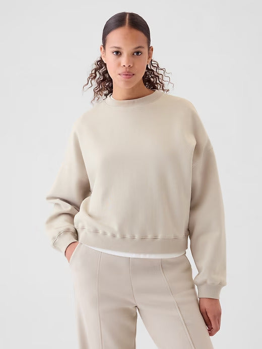 Gap VintageSoft Wedge Crewneck Sweatshirt