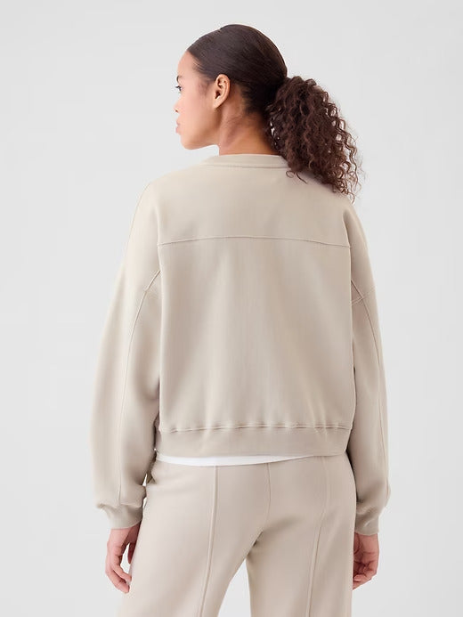 Gap VintageSoft Wedge Crewneck Sweatshirt