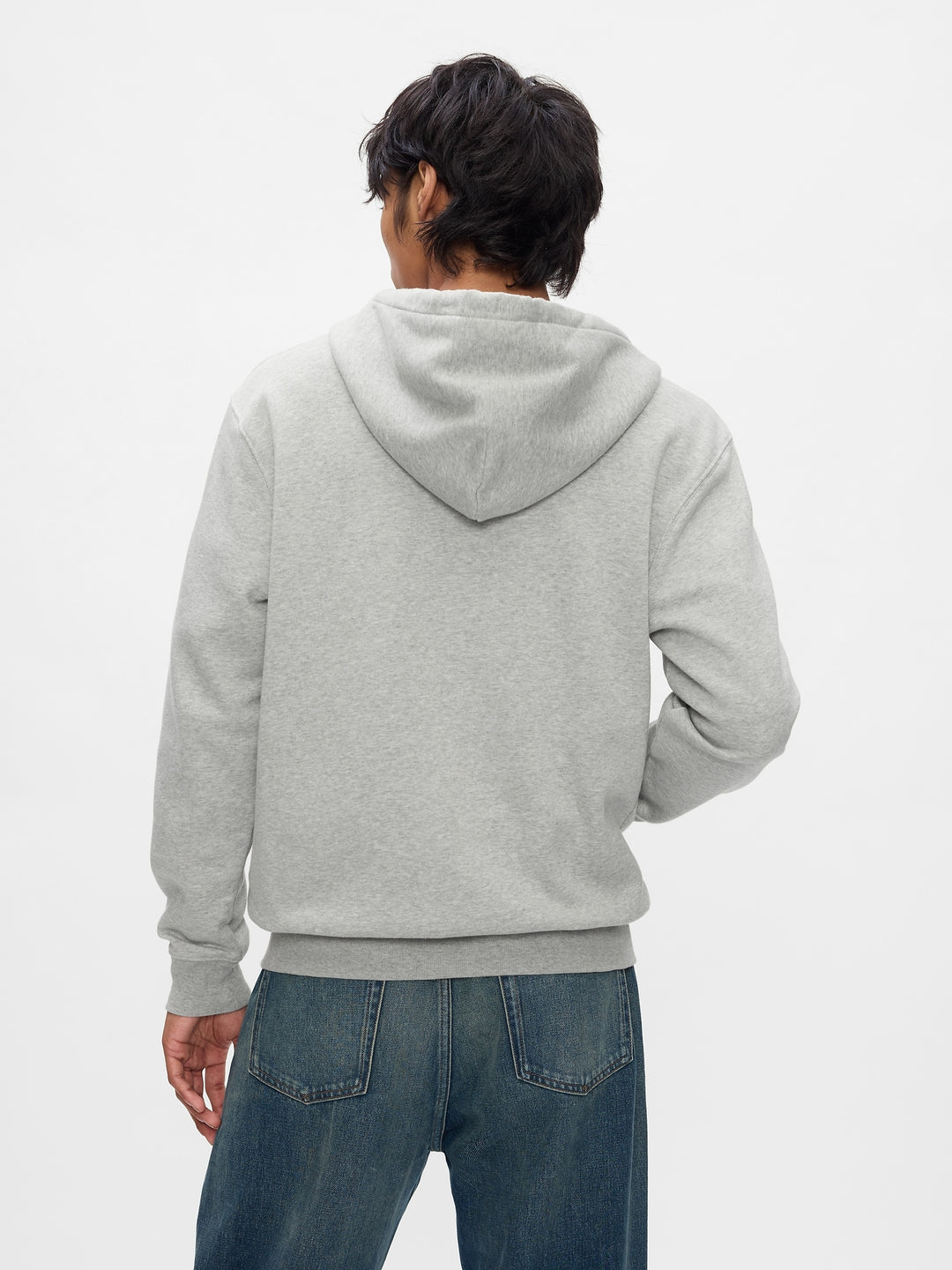 GAP VintageSoft Arch Logo Full-Zip Hoodie