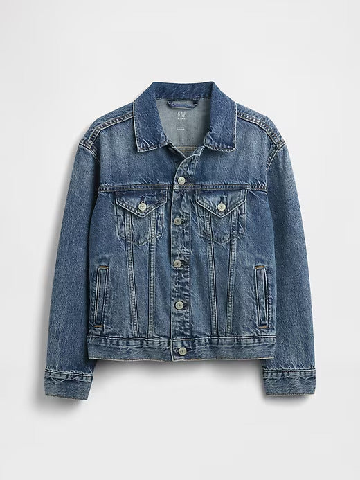 Gap Kids Organic Cotton Icon Denim Jacket