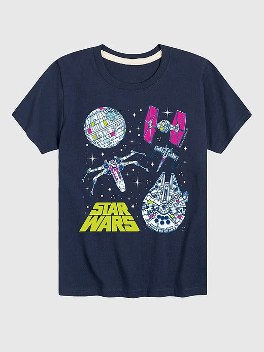 Gap Kids Star Wars Ships Short Sleeve T-Shirt