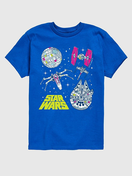 Gap Kids Star Wars Ships Short Sleeve T-Shirt