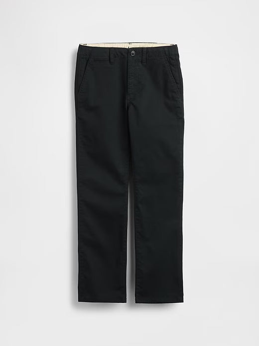 Gap Kids Uniform Straight-Fit Stretch Khakis