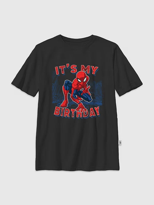 Gap Kids Spider-Man Birthday Graphic T-Shirt