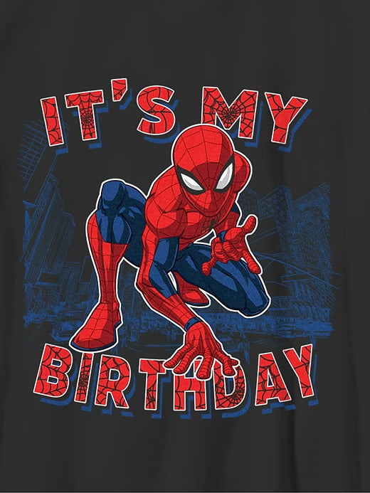 Gap Kids Spider-Man Birthday Graphic T-Shirt