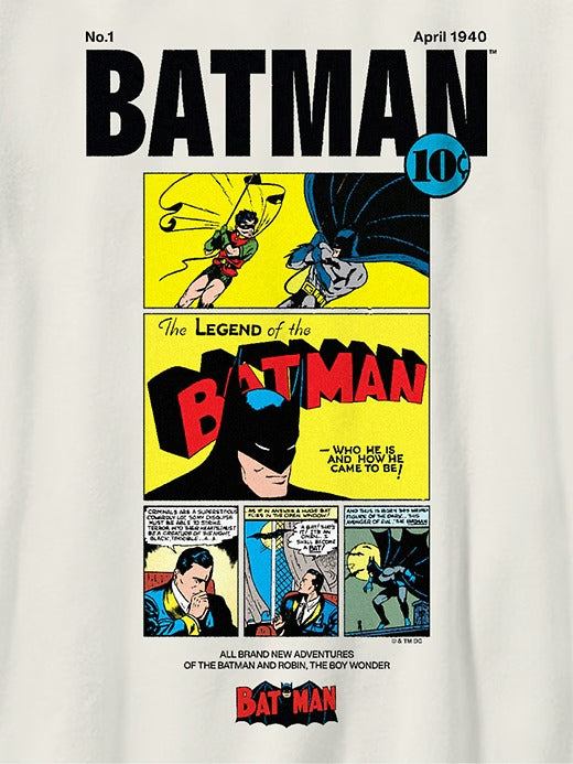 Gap Kids Batman Vintage Comic Graphic T-Shirt