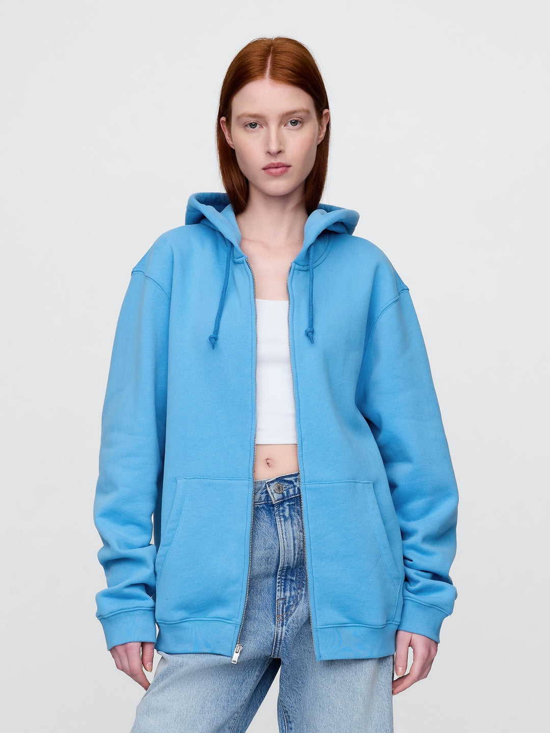 GAP VintageSoft Zip Hoodie