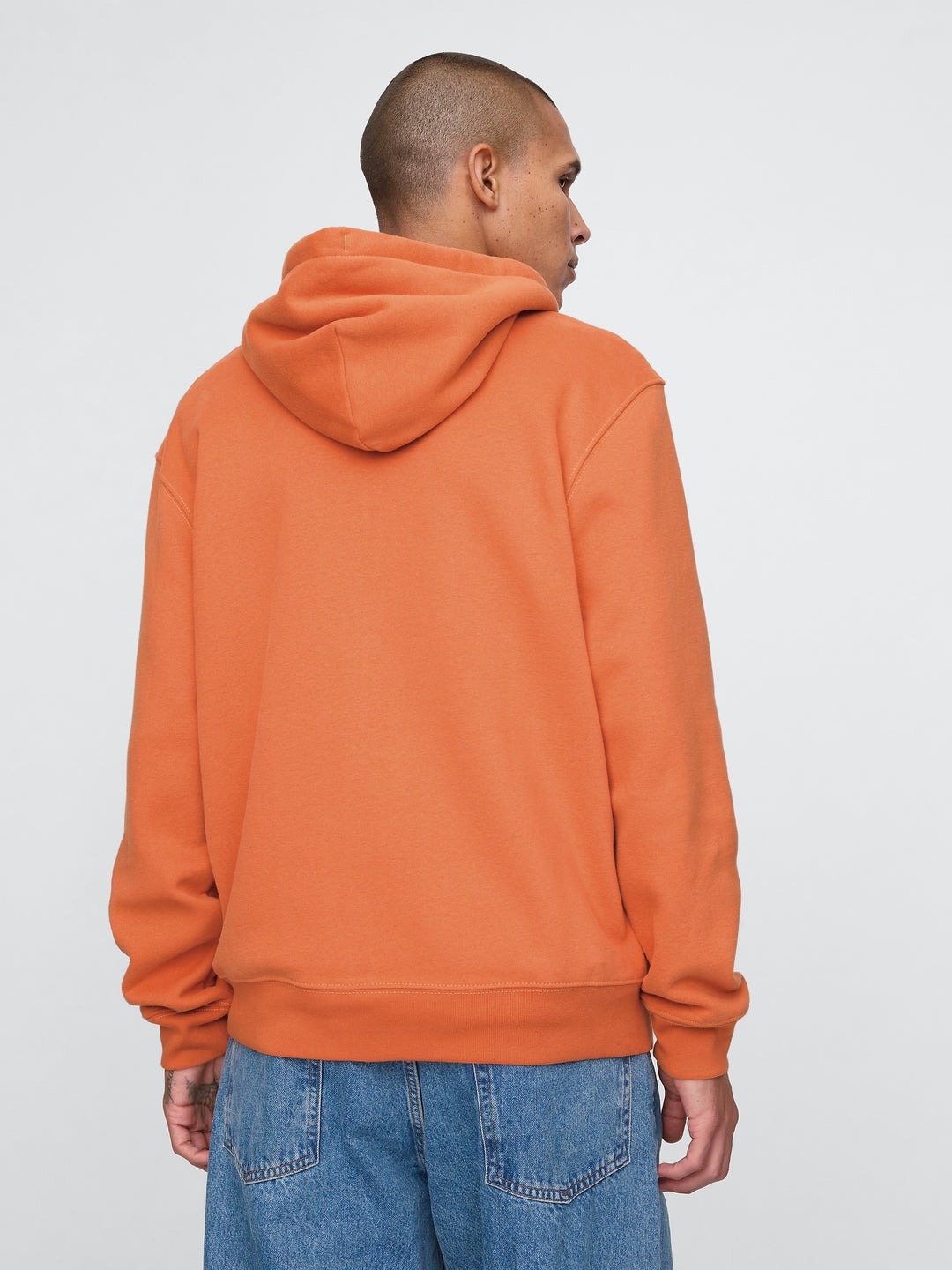 GAP VintageSoft Arch Logo Full-Zip Hoodie