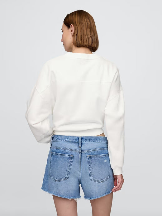 Gap VintageSoft Wedge Crewneck Sweatshirt