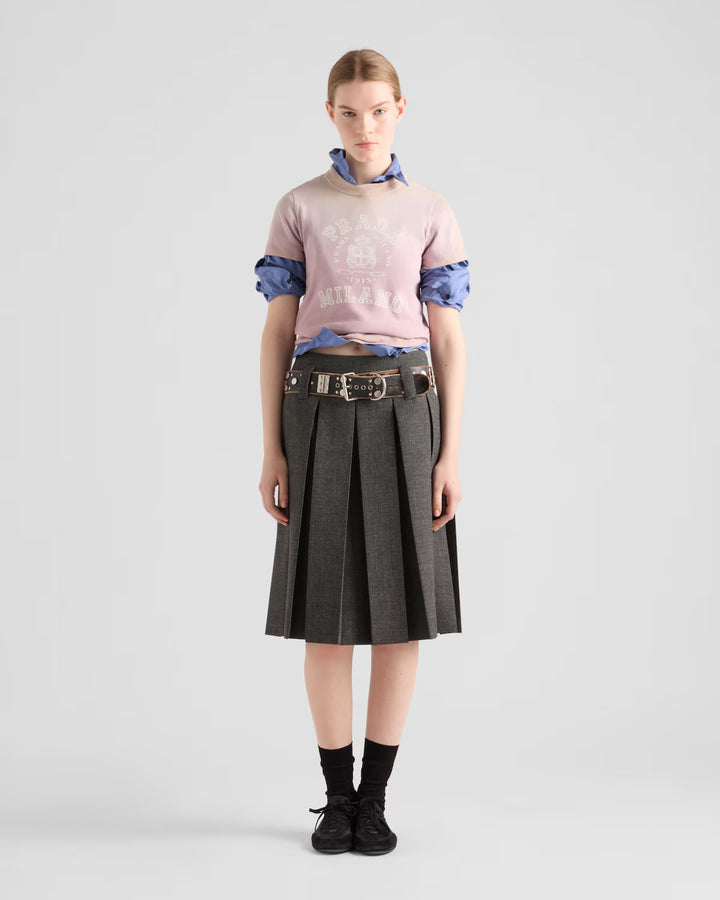 Prada Printed jersey T-shirt