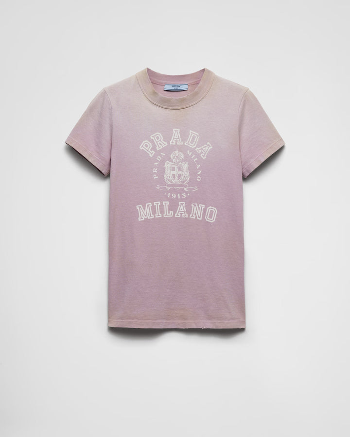 Prada Printed jersey T-shirt