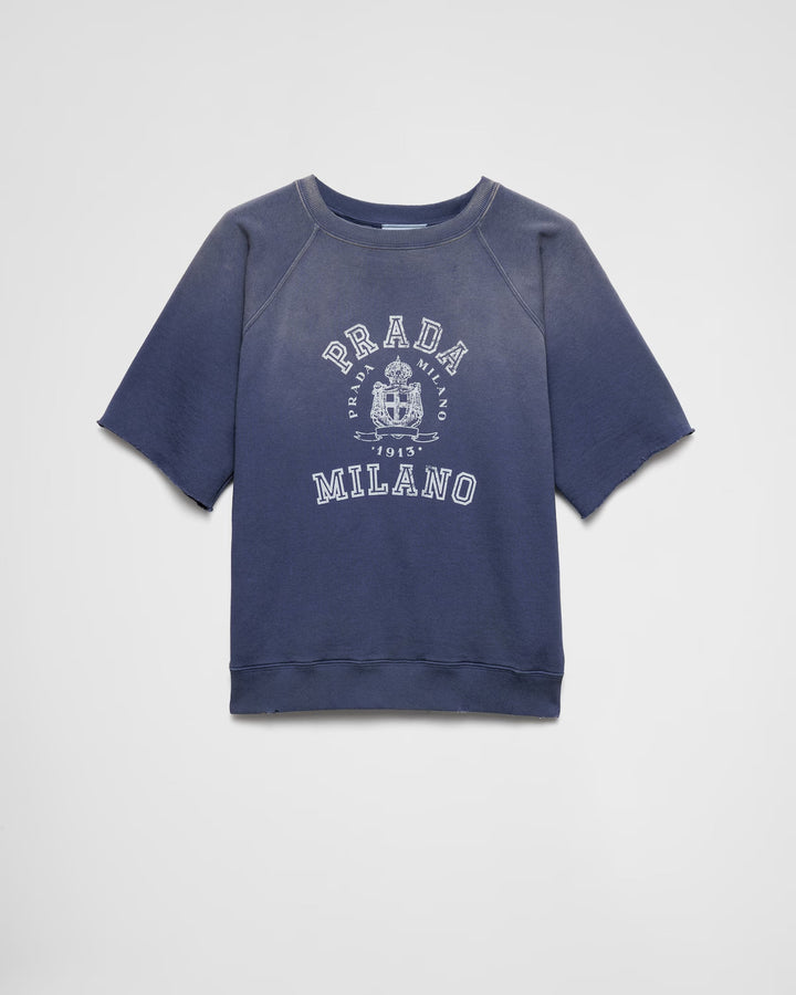 Prada Cotton fleece T-shirt