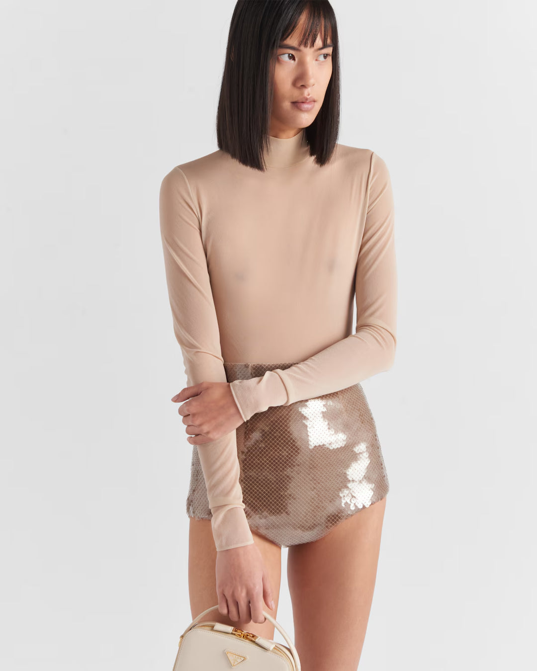 Prada Gazar jersey bodysuit