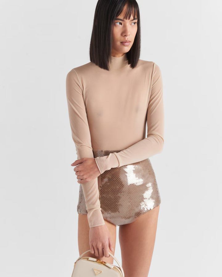 Prada Gazar jersey bodysuit