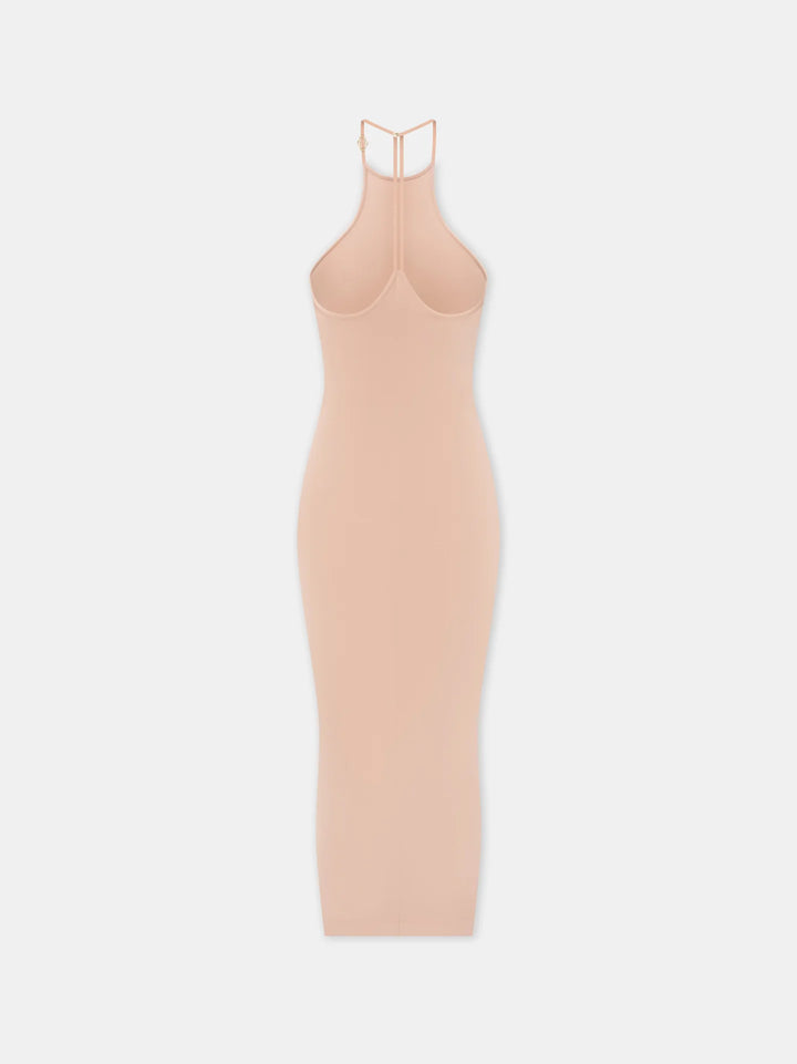 AMIRI WOMEN'S HALTER MIDI DRESS