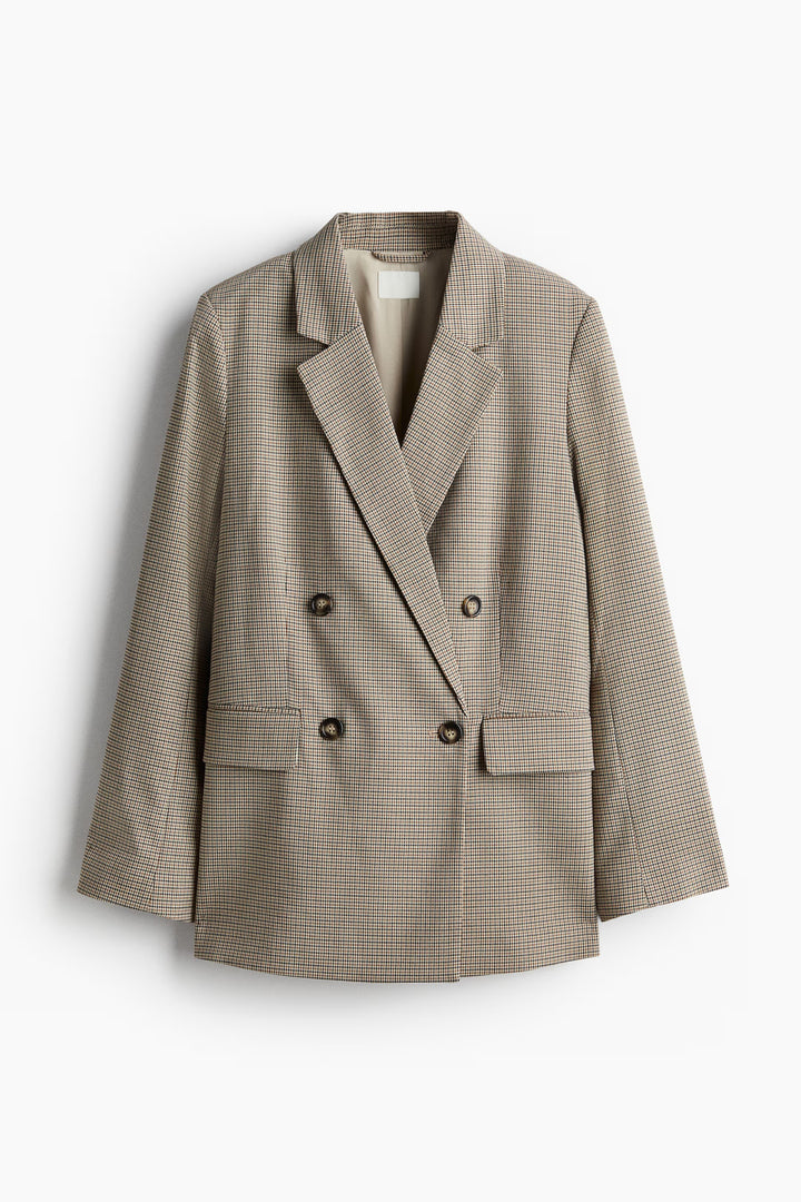 H&M Double-Breasted Blazer