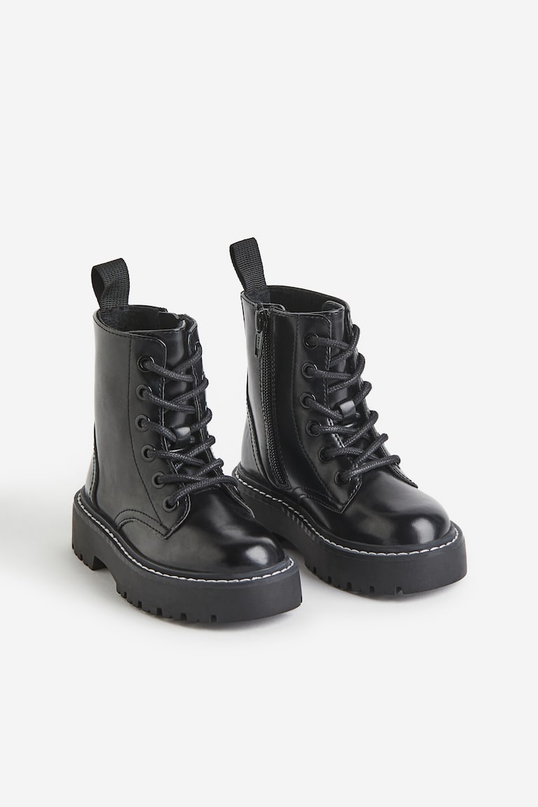 H&M Lace-up Boots