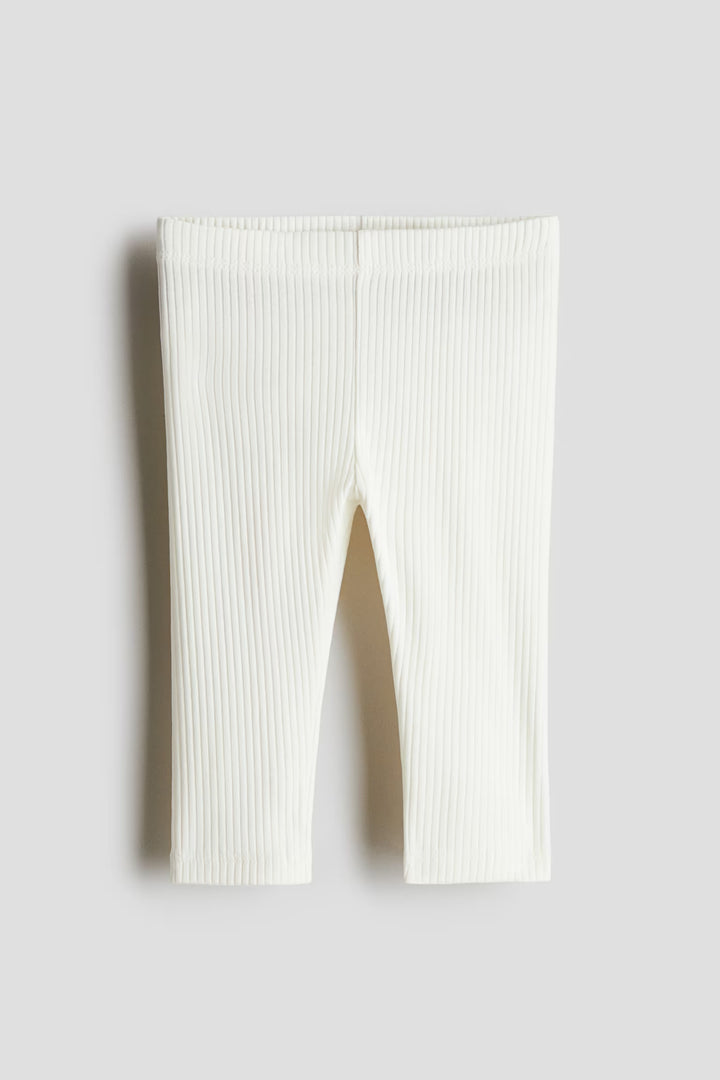 H&M Ribbed Cotton Leggings