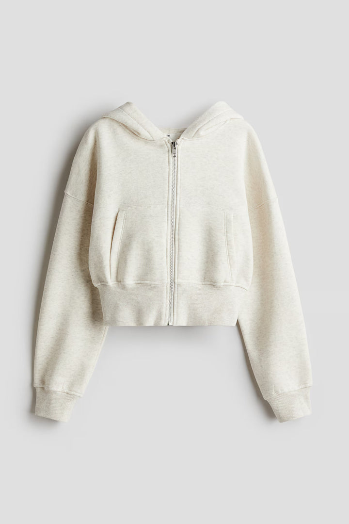 H&M Short Hooded Sweatshirt Jacket