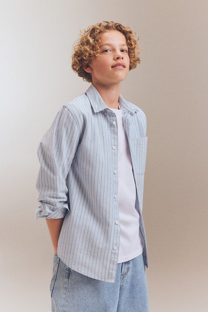 H&M Button-down Cotton Shirt