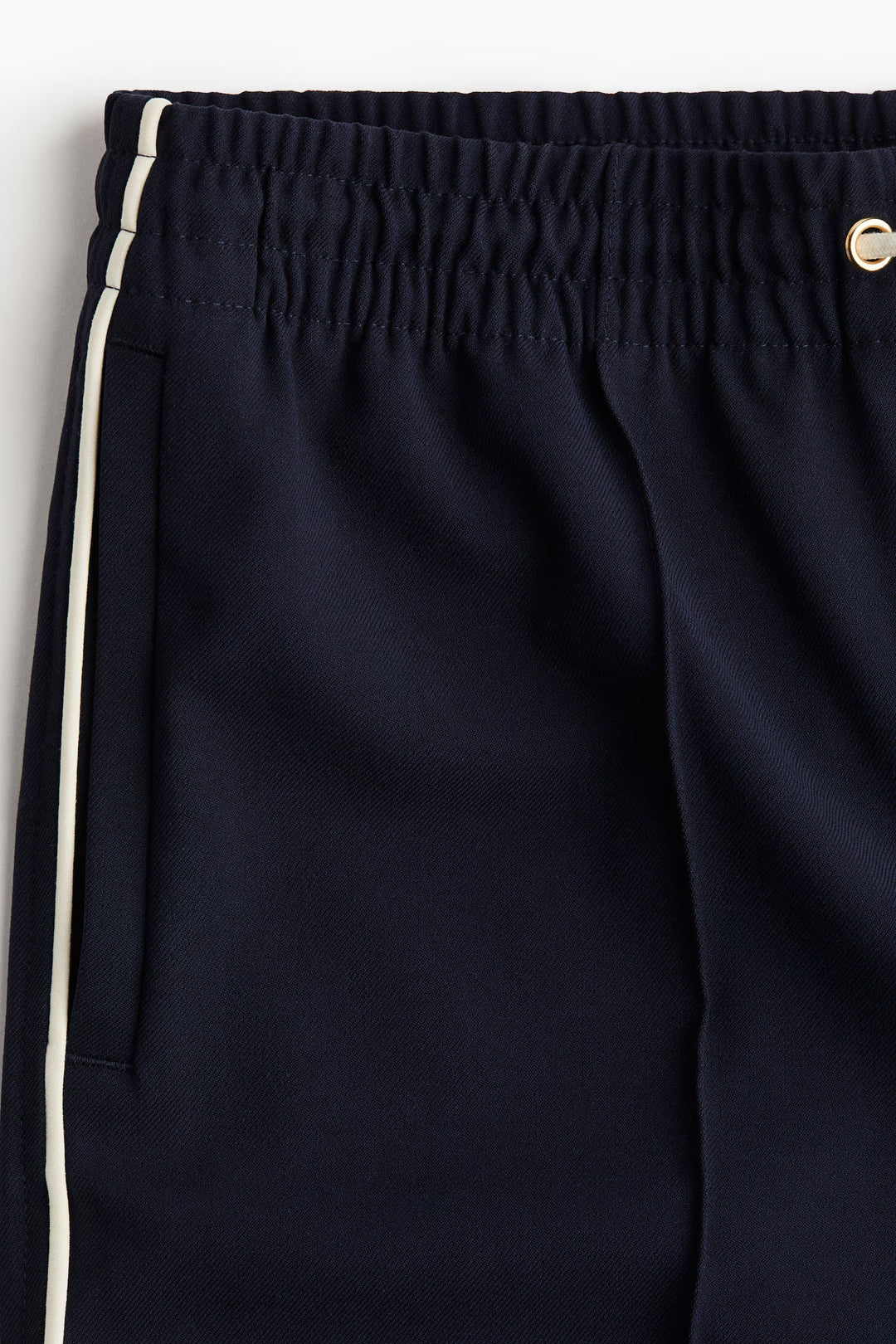 H&M Wide-Leg Twill Pants
