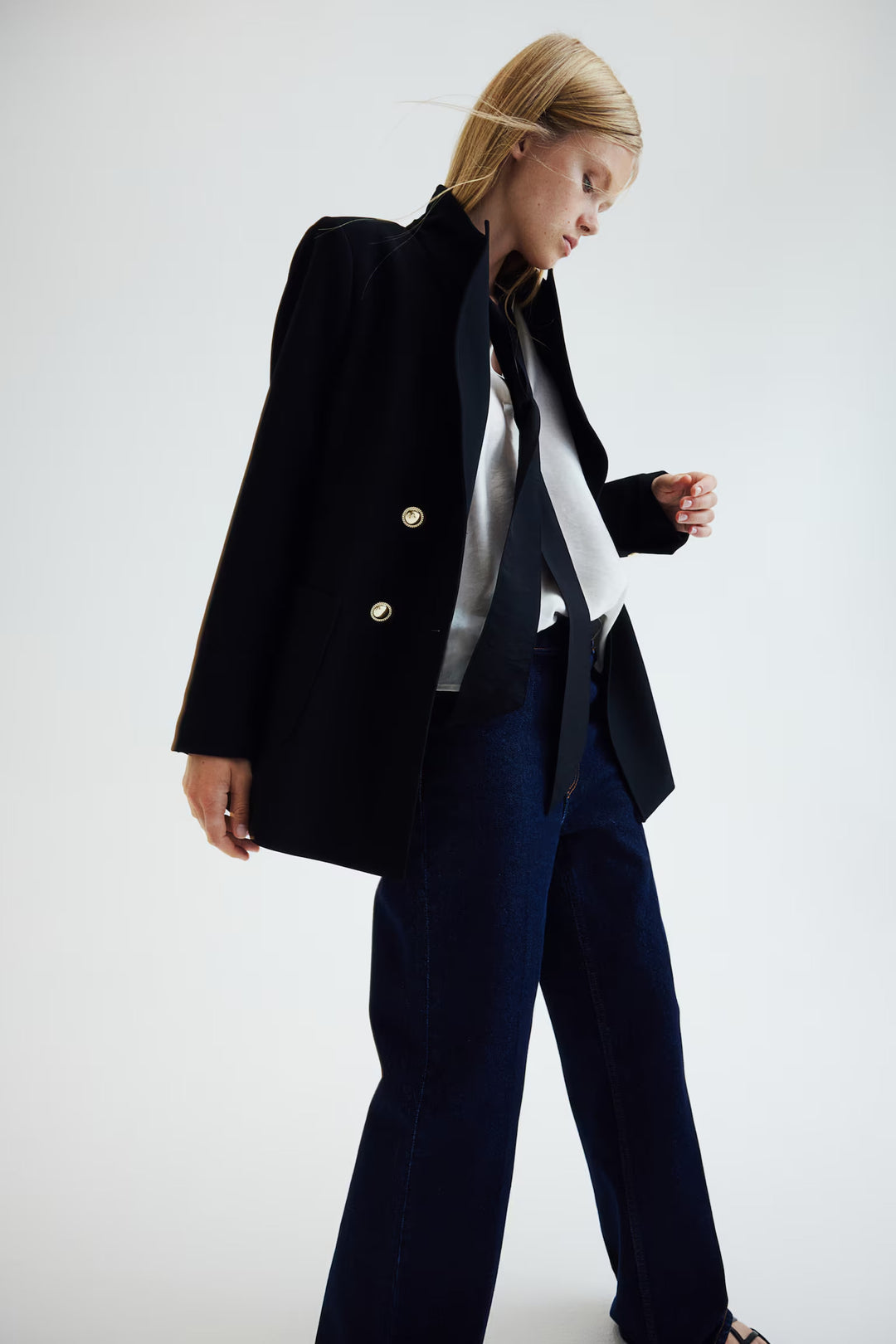 H&M Button-Detail Jacket