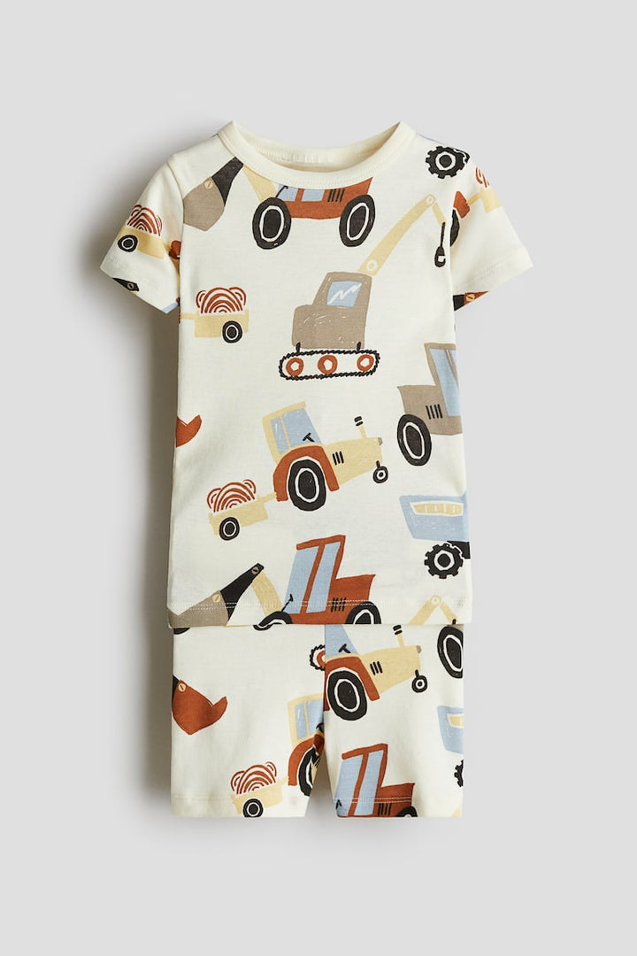 H&M Snug Fit Cotton Jersey Pajamas