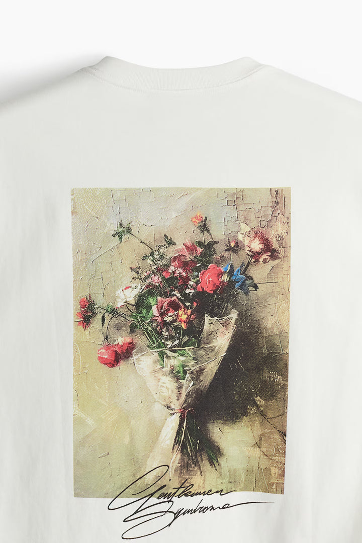 H&M Loose Fit Printed T-shirt