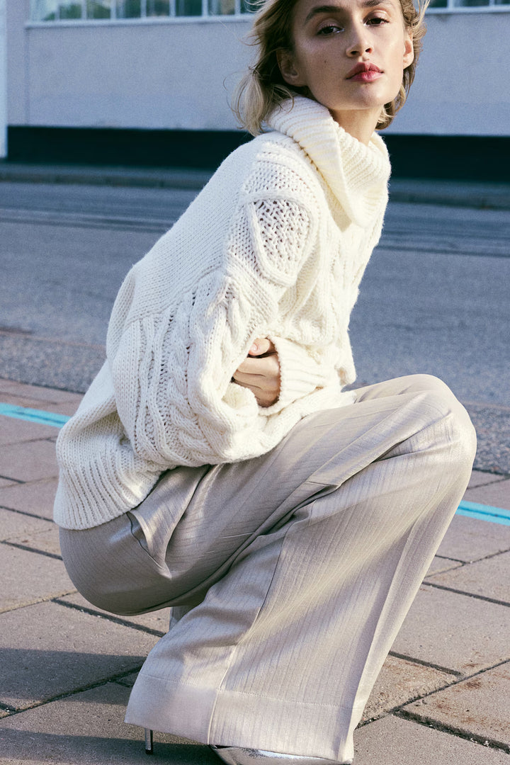H&M Wide-Leg Drawstring Pants