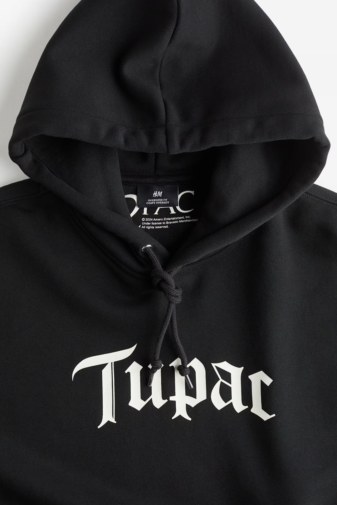 H&M Oversized Fit Printed Hoodie